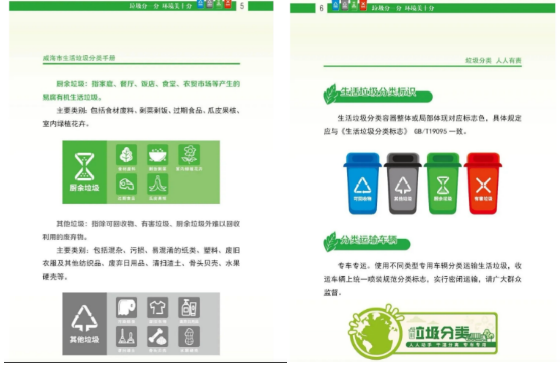 威海市海誠商業(yè)學(xué)校垃圾分類知識宣傳(圖4)